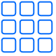 Icon Nine squares 