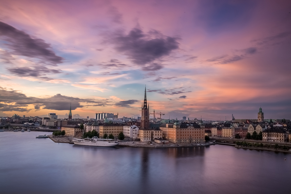 Skyline of Stockholm